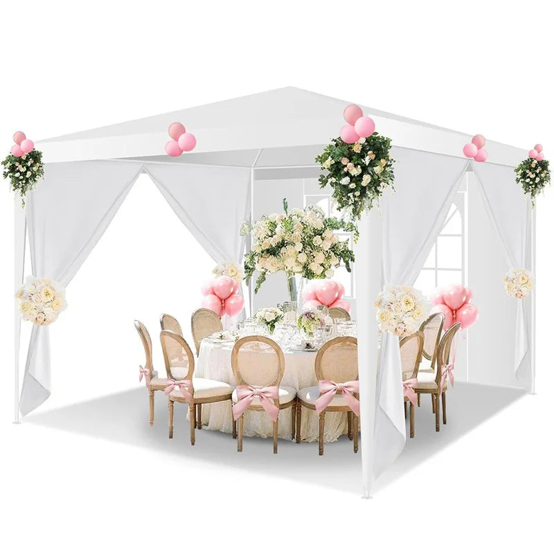 Tooluck Party Tent Outdoor Canopy Sidewalls Waterproof Upgrade Frame