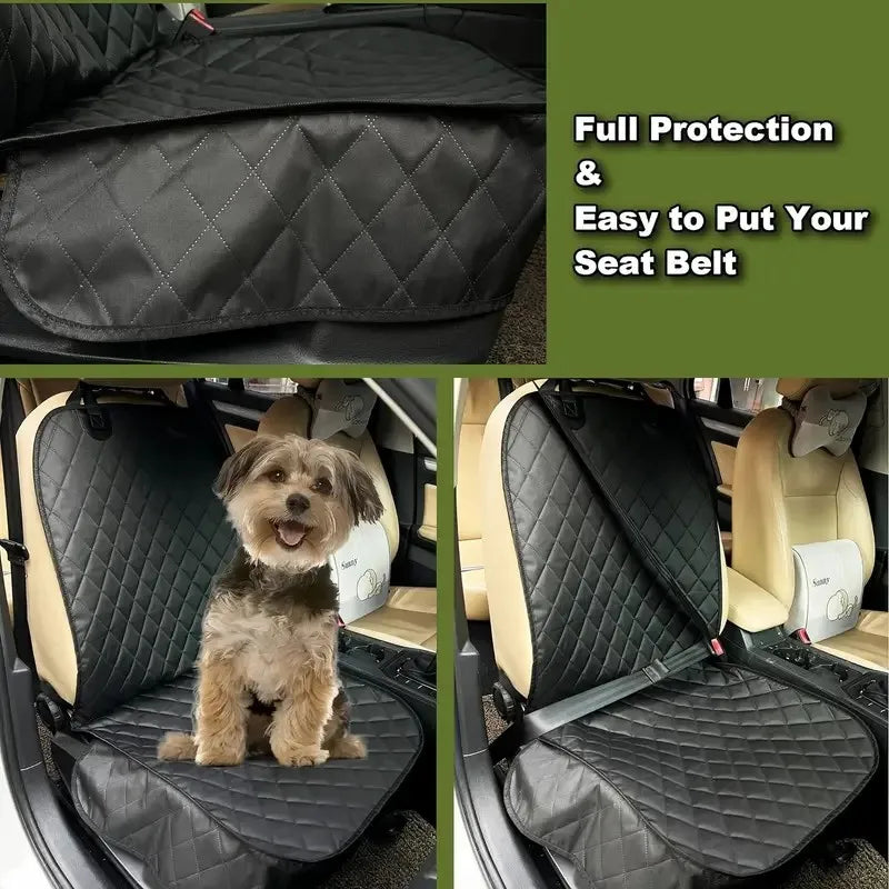 2 Pack Waterproof Diamond Quilted Car Booster Seat For Pets