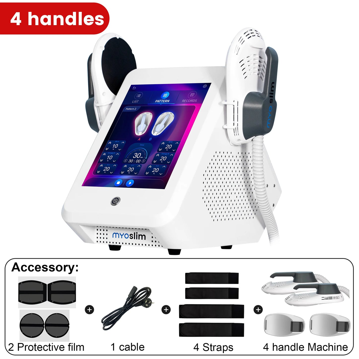 Myoslim 6500W EMS Neo RF Body Sculpting System Device