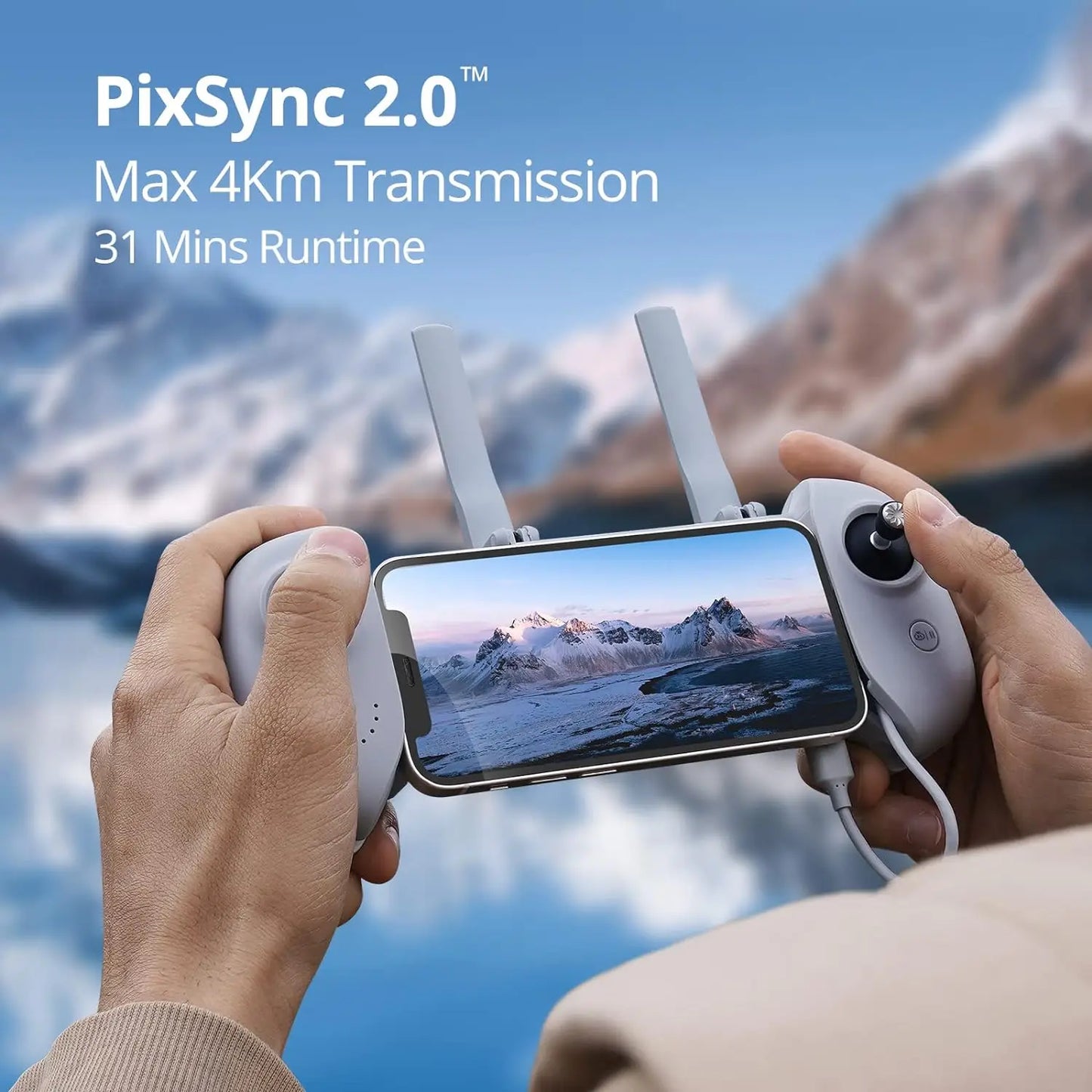Potensic GPS Drone With Auto Return 4K Camera Lightweight