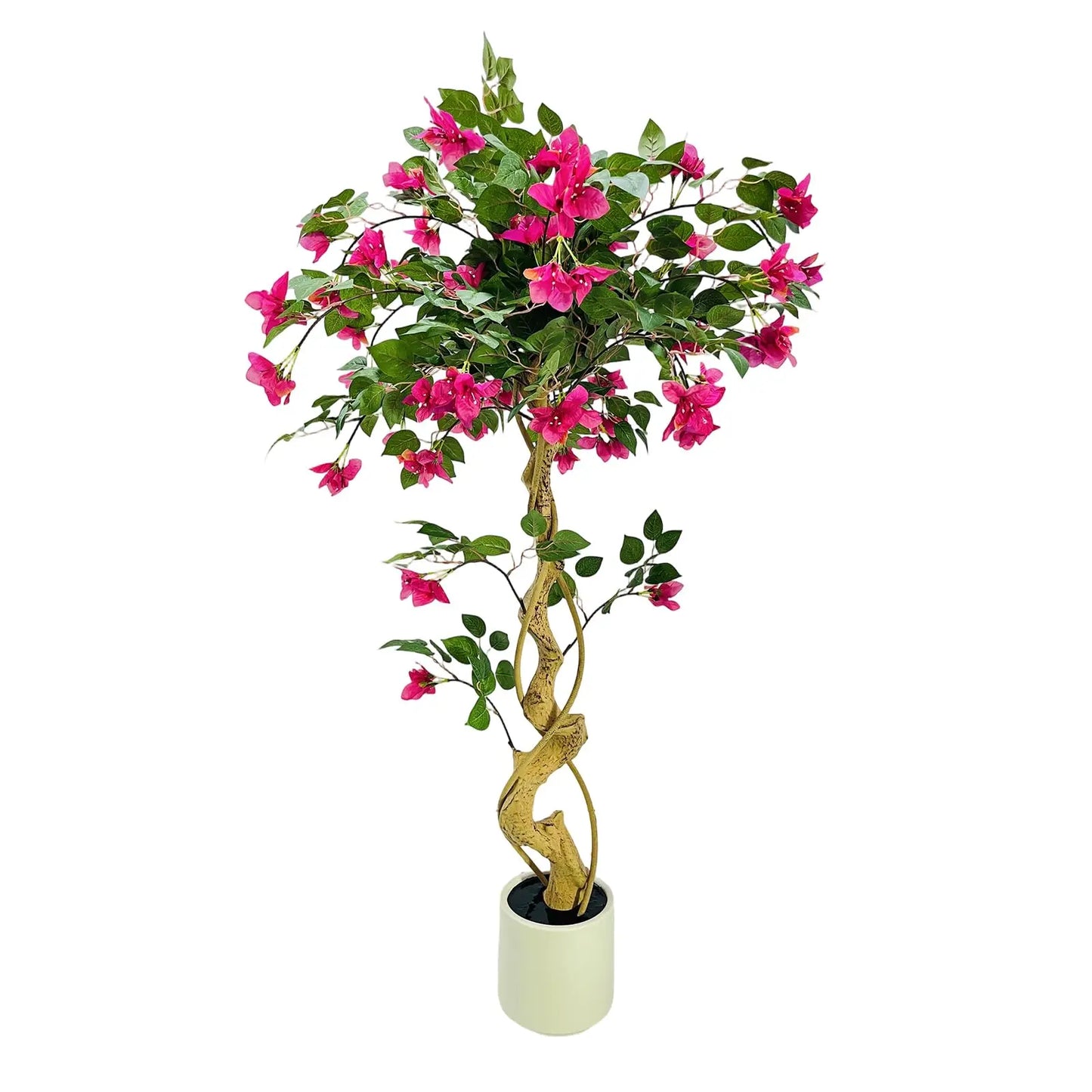 HiMISS Lifelike Bougainvillea Artificial Tree for Indoor Outdoor Decor