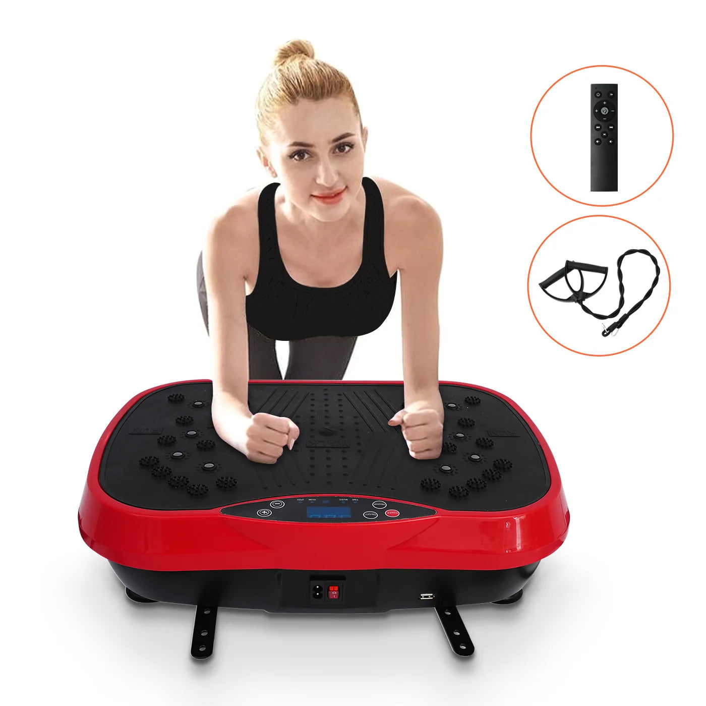 Vibration Plate Exercise Machine Fat Burning Home Fitness Portable Equipment