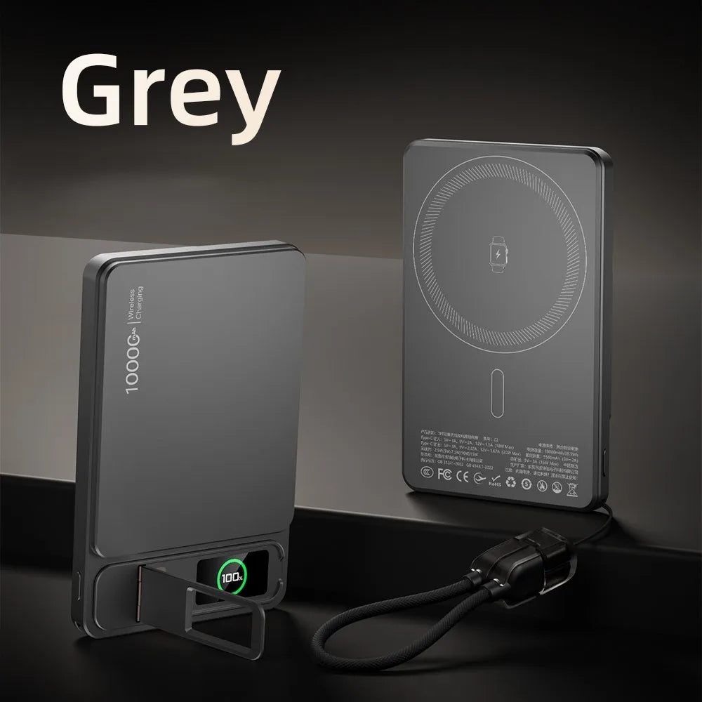 MagSafe Wireless Power Bank 20W Fast Charger With Digital Display