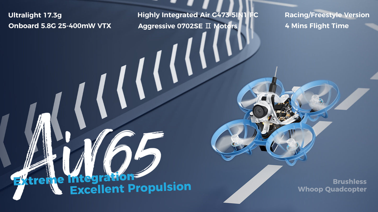 Betafpv Air65 Brushless Whoop Quadcopter RC Racing Freestyle Drone