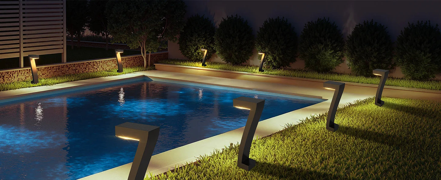 LED Solar Pathway Lights IP65 Waterproof Outdoor Garden Driveway
