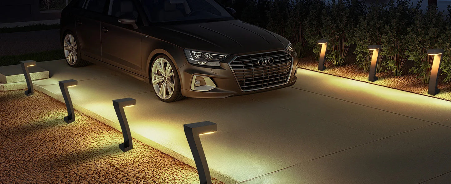 LED Solar Pathway Lights IP65 Waterproof Outdoor Garden Driveway