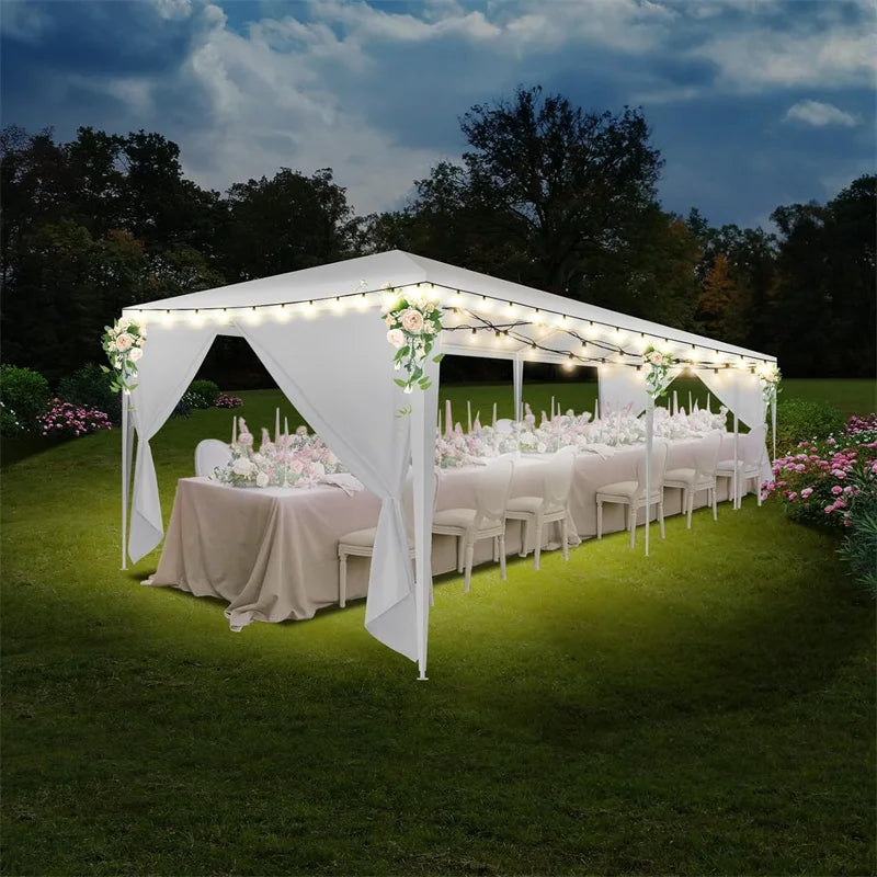 Tooluck Party Tent Outdoor Canopy Sidewalls Waterproof Upgrade Frame