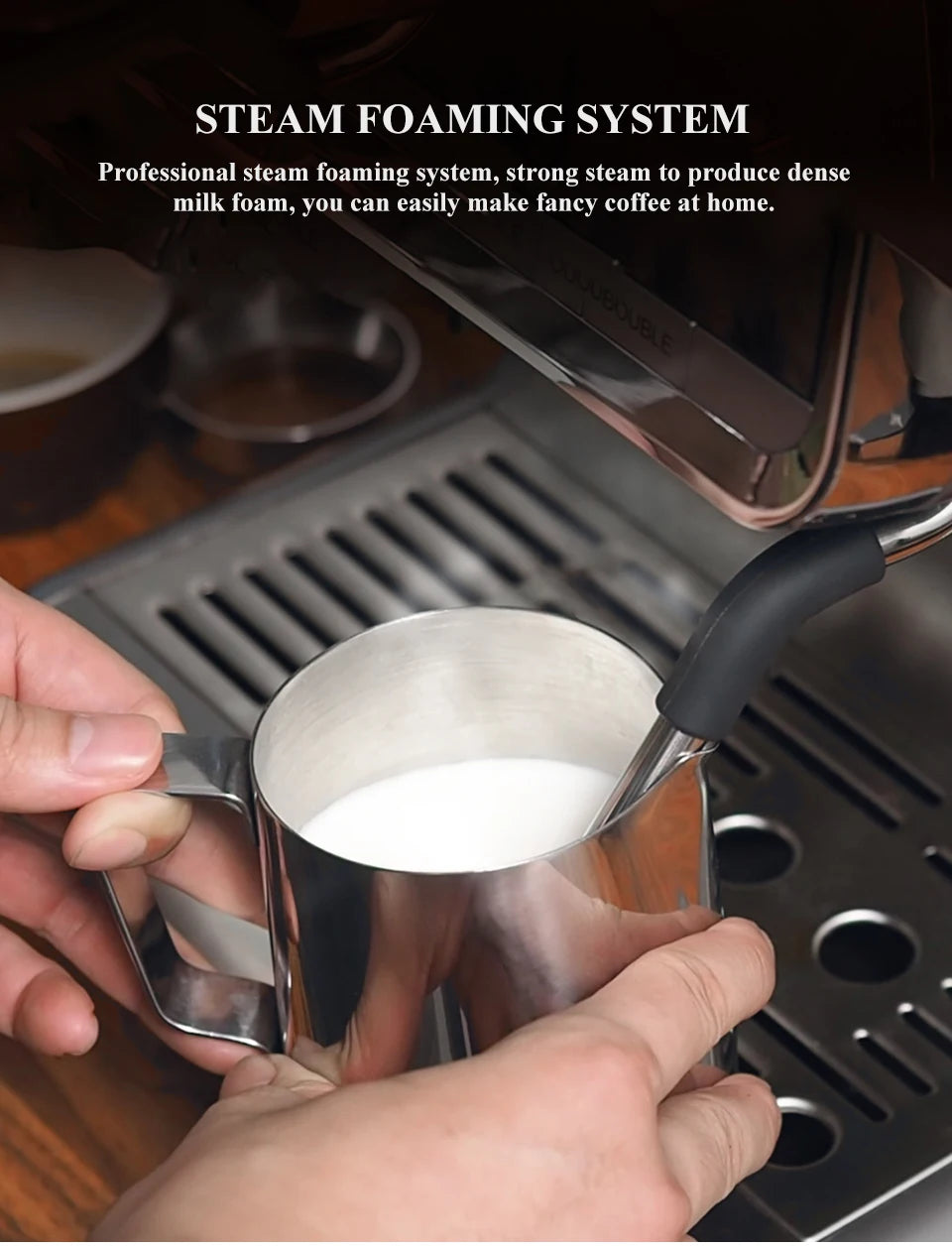 HiBREW Barista Pro 20Bar Espresso Machine With Full Cafe Kit