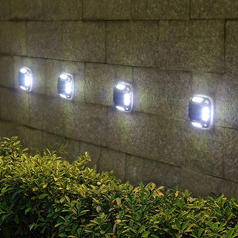8 LED Solar Driveway Light Outdoor Garden Ground Lamp Waterproof