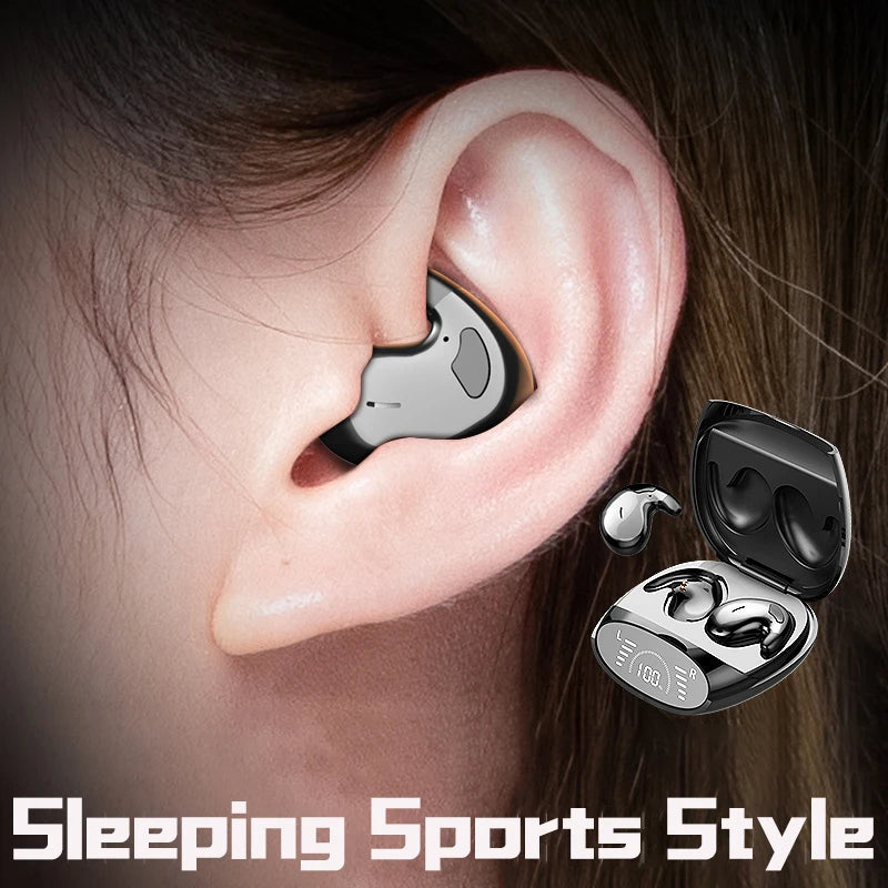 SK Ultra Thin Sleep Headphones Wireless Bluetooth Earbuds Waterproof