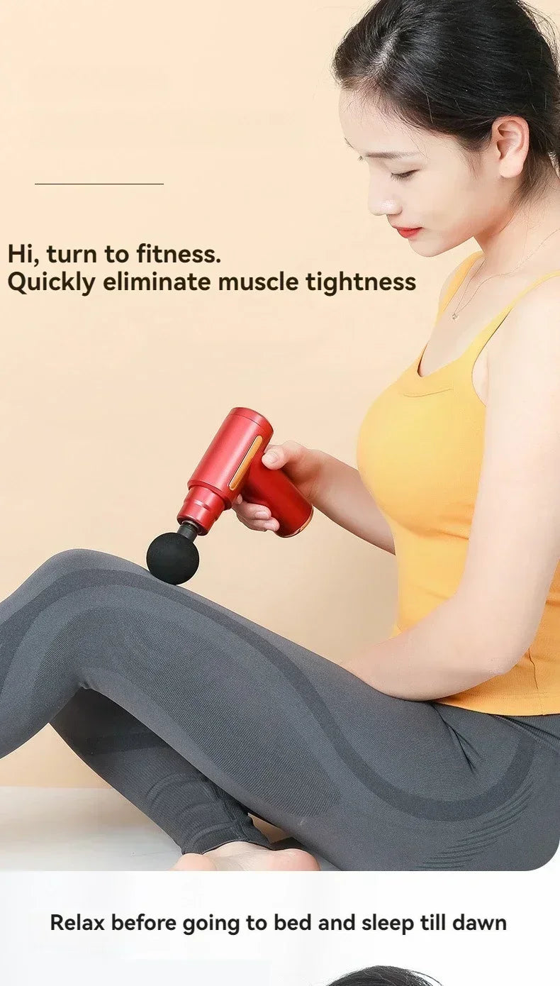DIAMRI Mini USB Massage Gun Portable Fascia Relaxer