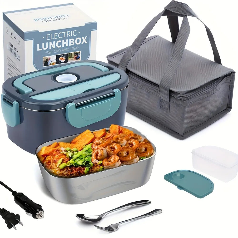 AEDG Portable Electric Lunch Box Warmer For Car And Home