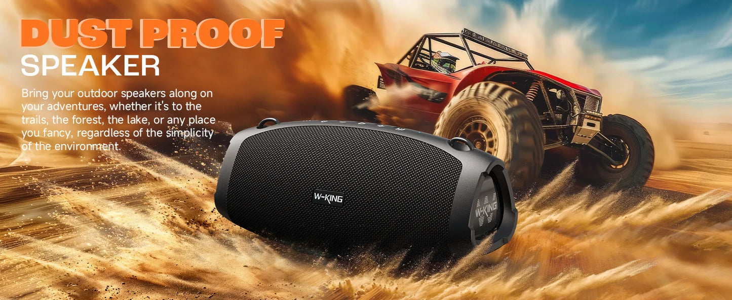 W-King X10 120W Bluetooth Speaker Portable Waterproof Outdoor Party