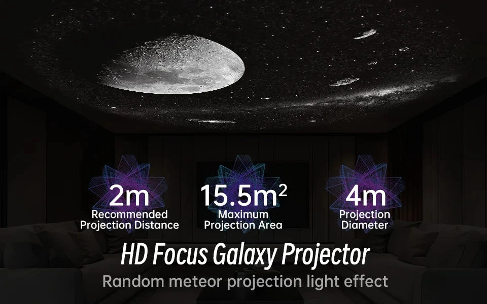 AUSYLE Galaxy Star Projector For Kids And Adults Night Sky