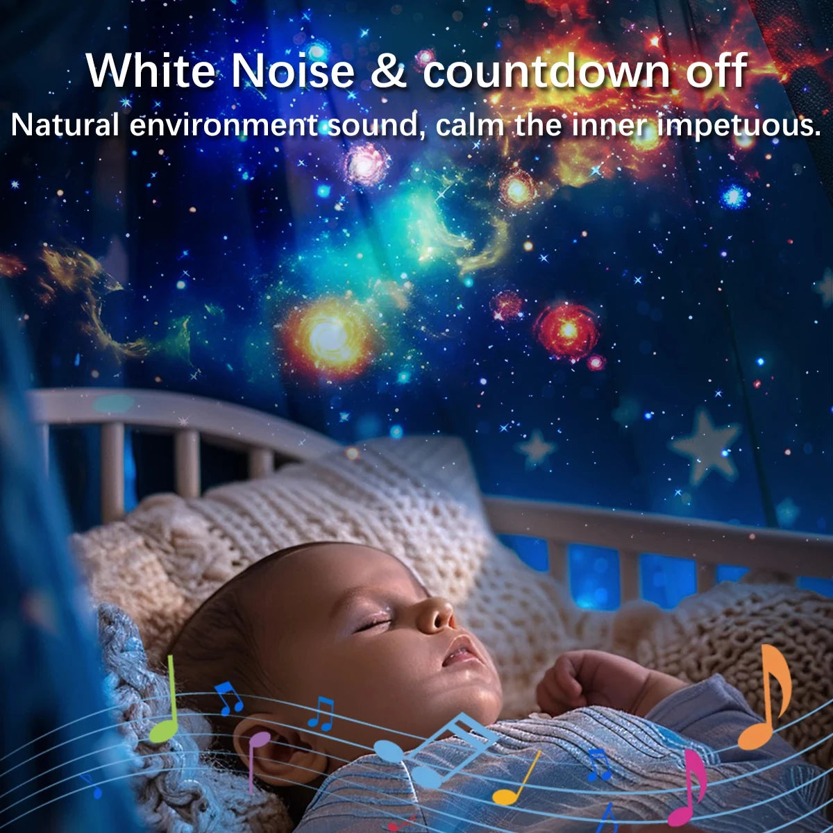 AUSYLE Galaxy Star Projector For Kids And Adults Night Sky