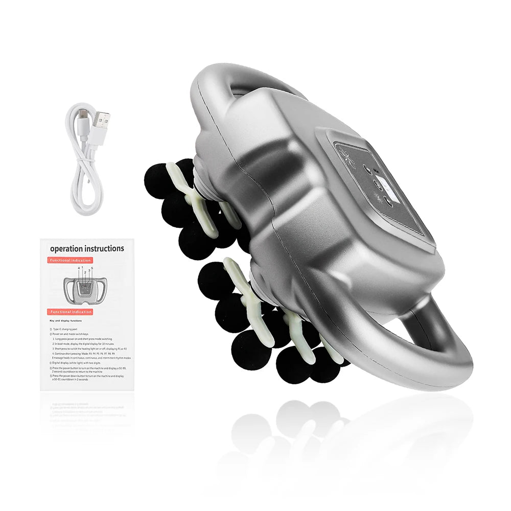 Foreverlily High Frequency Vibration Body Massage Gun Muscle Recovery Tool