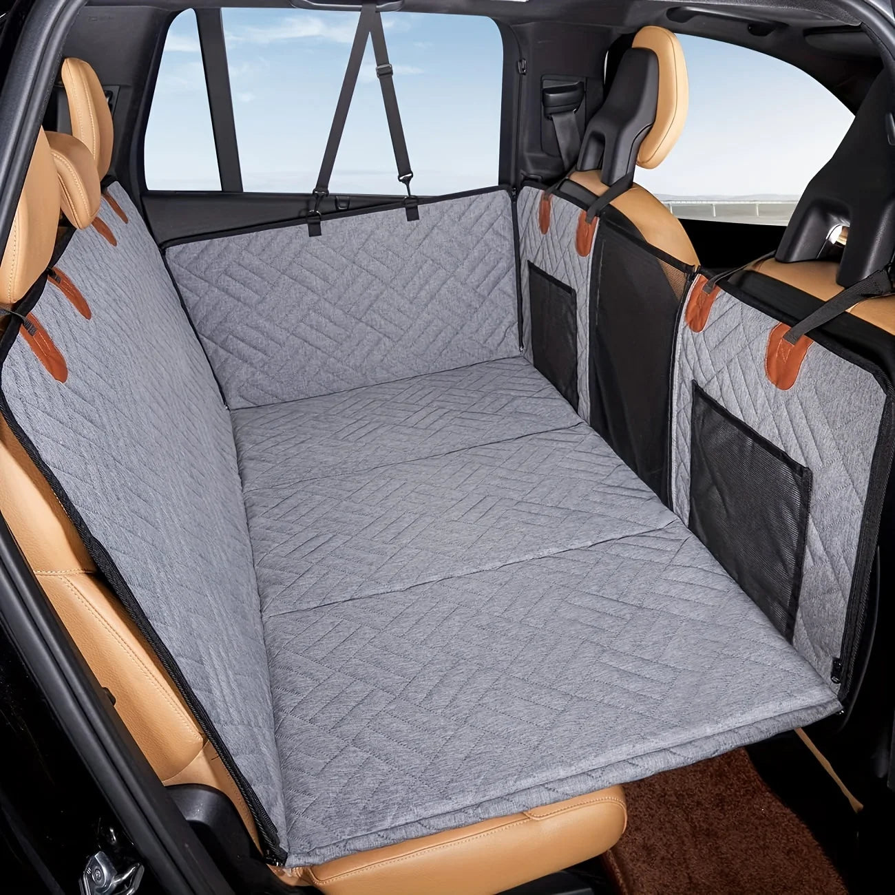 Hammock Style Portable Back Seat Cover Waterproof Anti Slip Dogs