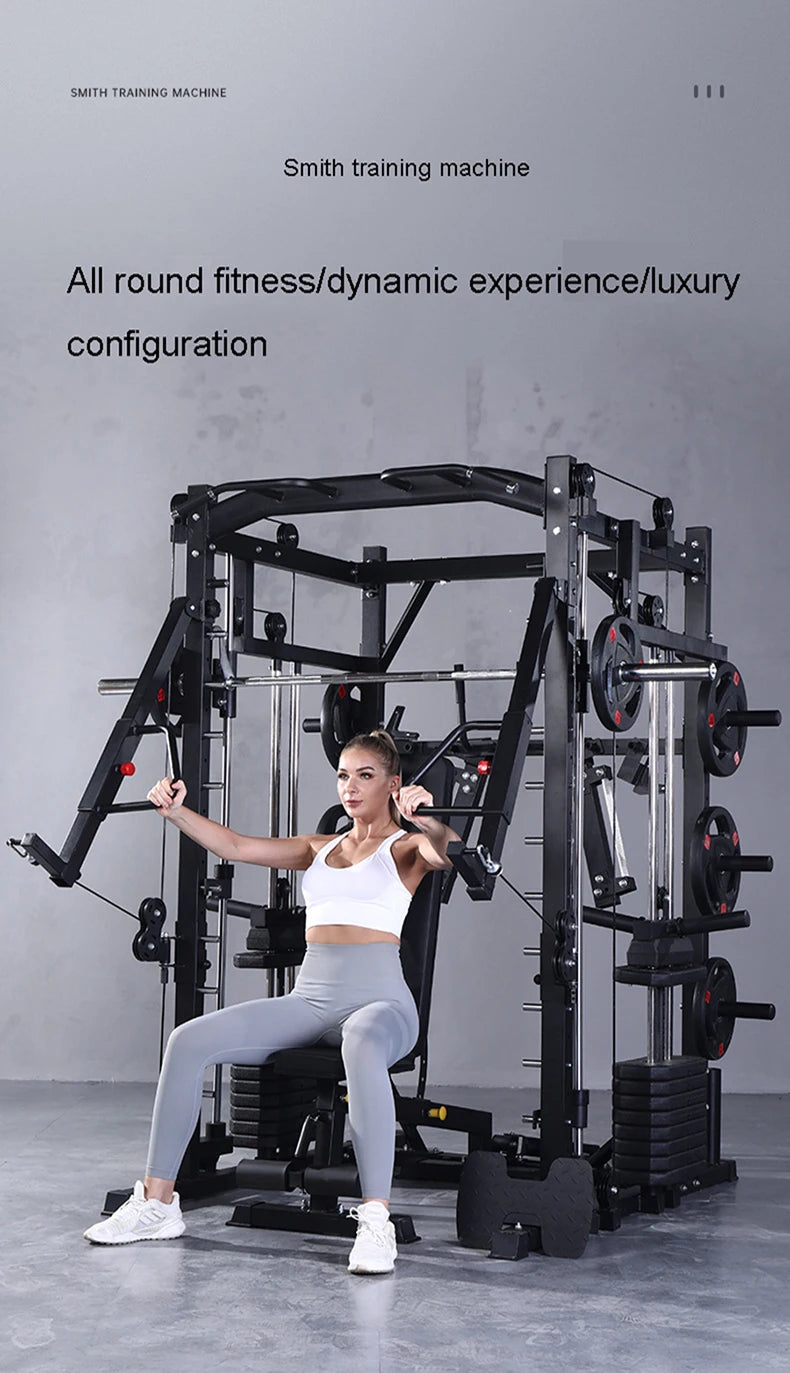SRhxq Smith Gantry Multi Functional Strength Training System