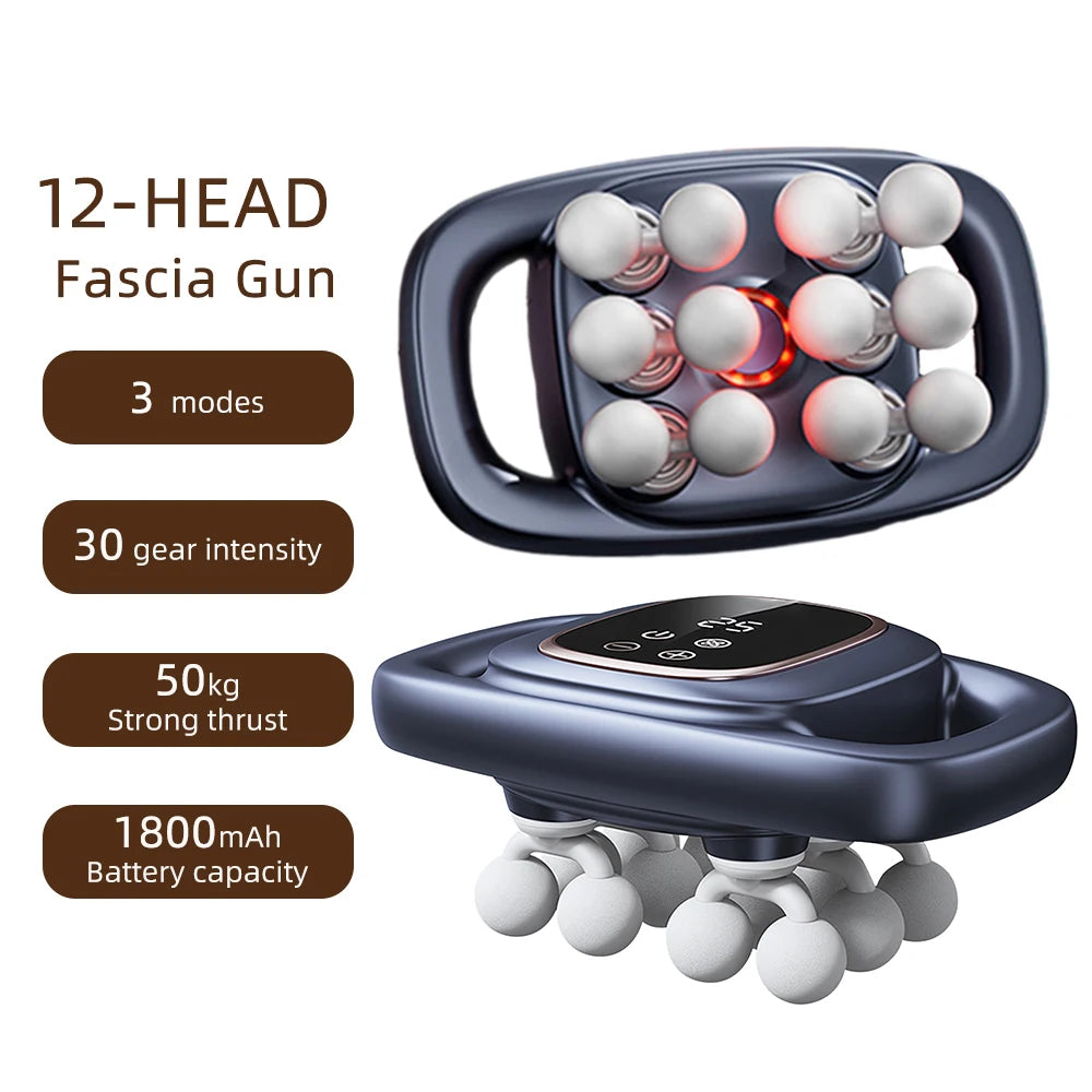 Foreverlily High Frequency Vibration Body Massage Gun Muscle Recovery Tool