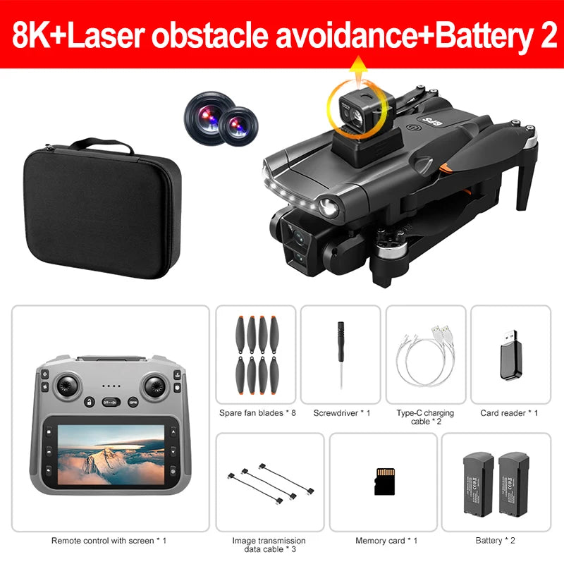 Lenovo 8K GPS Drone With Obstacle Avoidance And FPV Camera