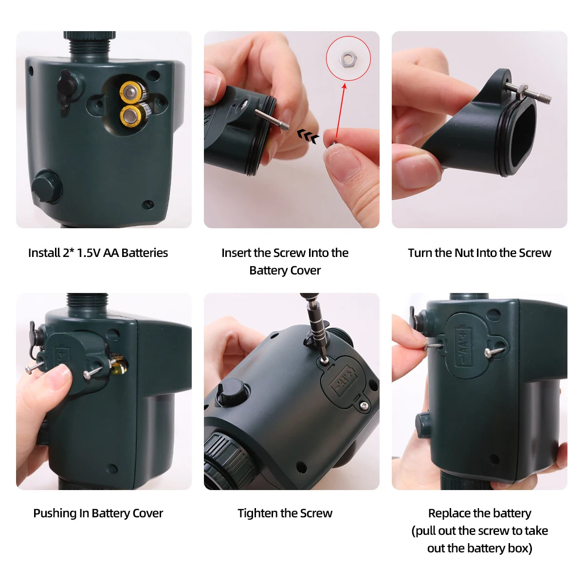 Yardeen Motion Activated Sprinkler With Solar Panels Outdoors