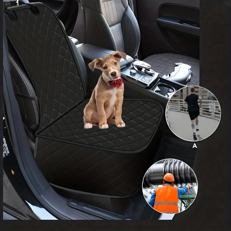 2 Pack Waterproof Diamond Quilted Car Booster Seat For Pets