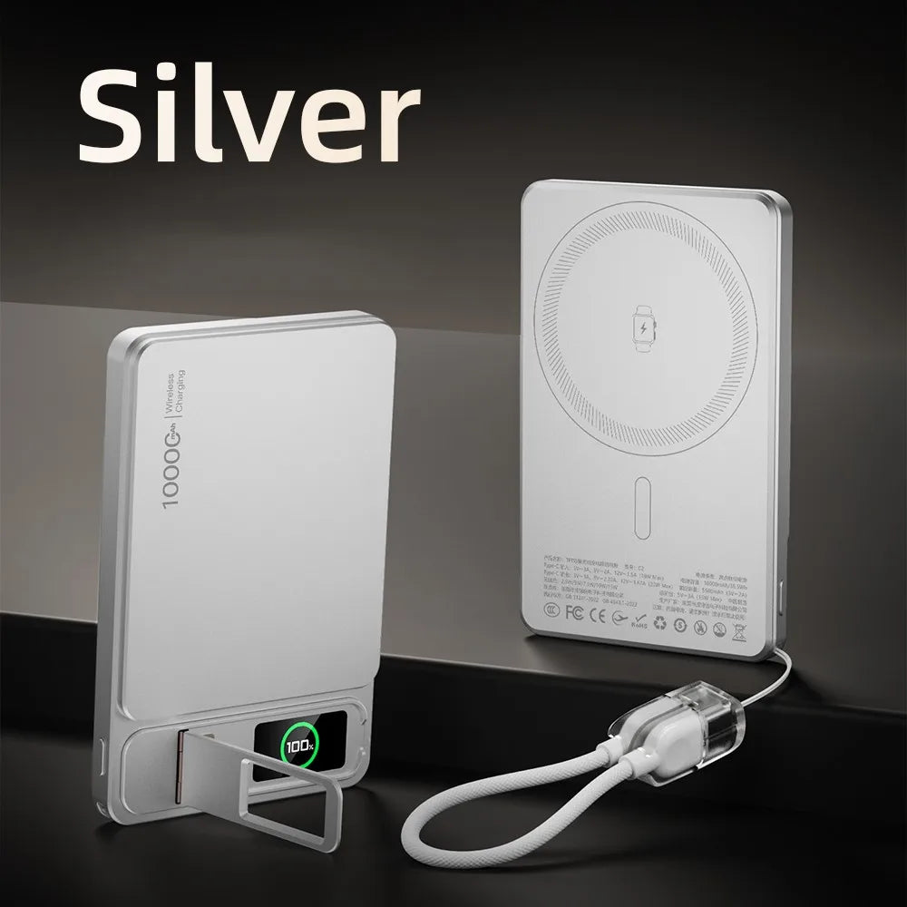 MagSafe Wireless Power Bank 20W Fast Charger With Digital Display