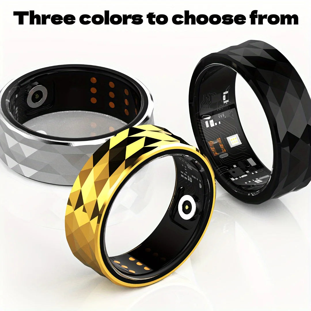 Smart Ring Activity Tracker For Mobile Phone Sports Monitoring