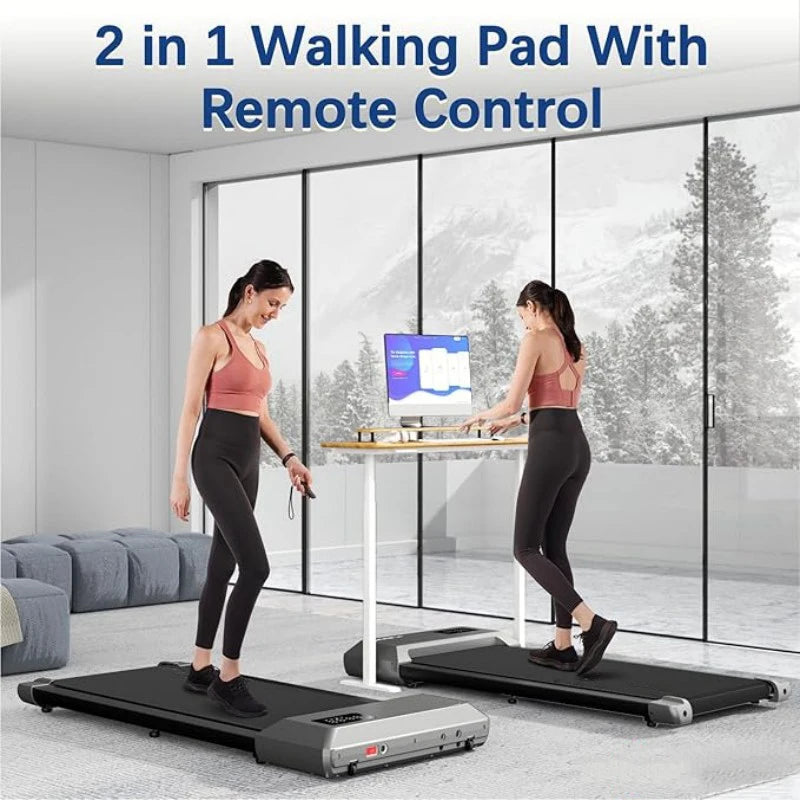 Superun Home Treadmill 2.5HP Two In One Walking Running Machine