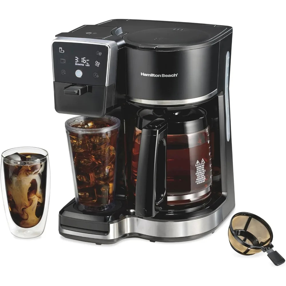 Hamilton Beach Two Way 12 Cup Programmable Drip Coffee Maker