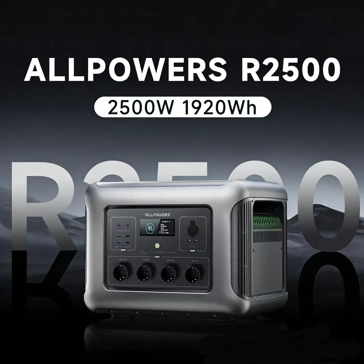 ALLPOWERS R2500 Portable Power Station 1920Wh Solar Generator