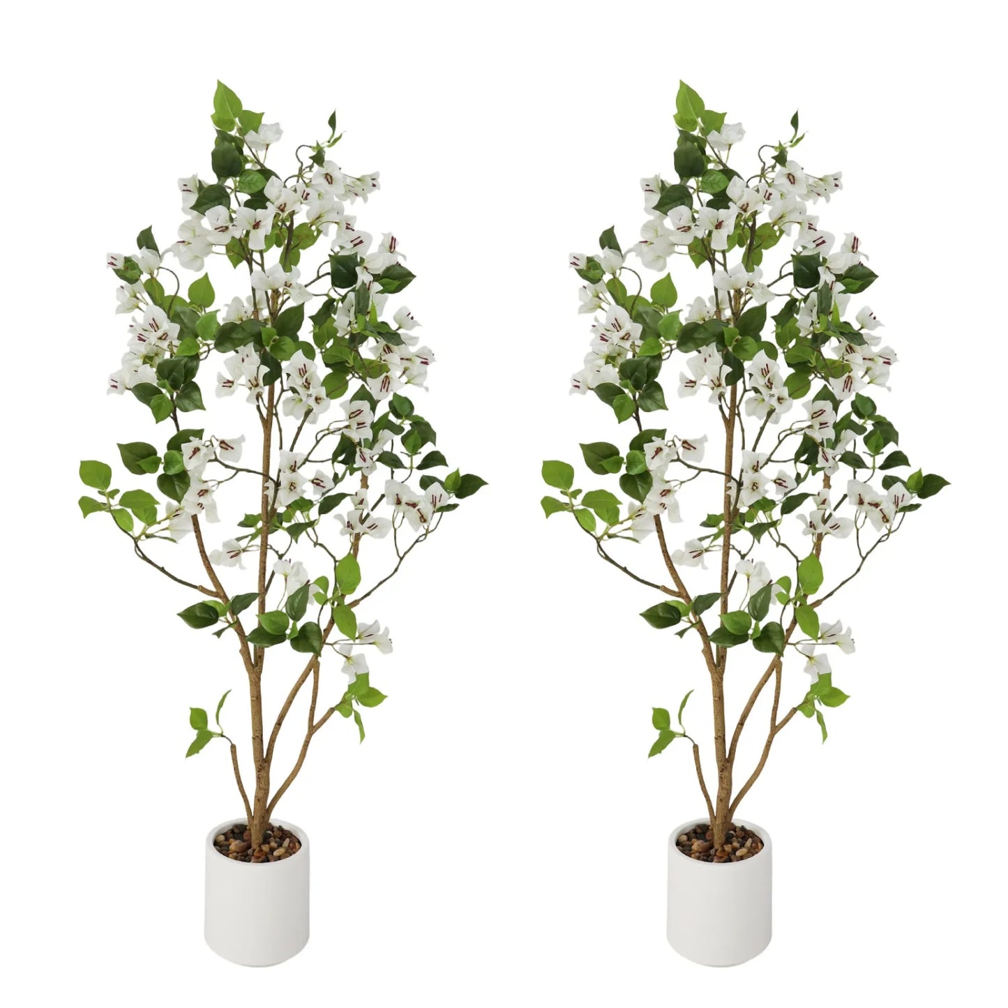 HiMISS Lifelike Artificial Tree Pot Indoor Home Office Wedding Decor