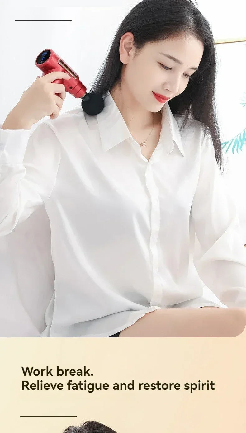 DIAMRI Mini USB Massage Gun Portable Fascia Relaxer