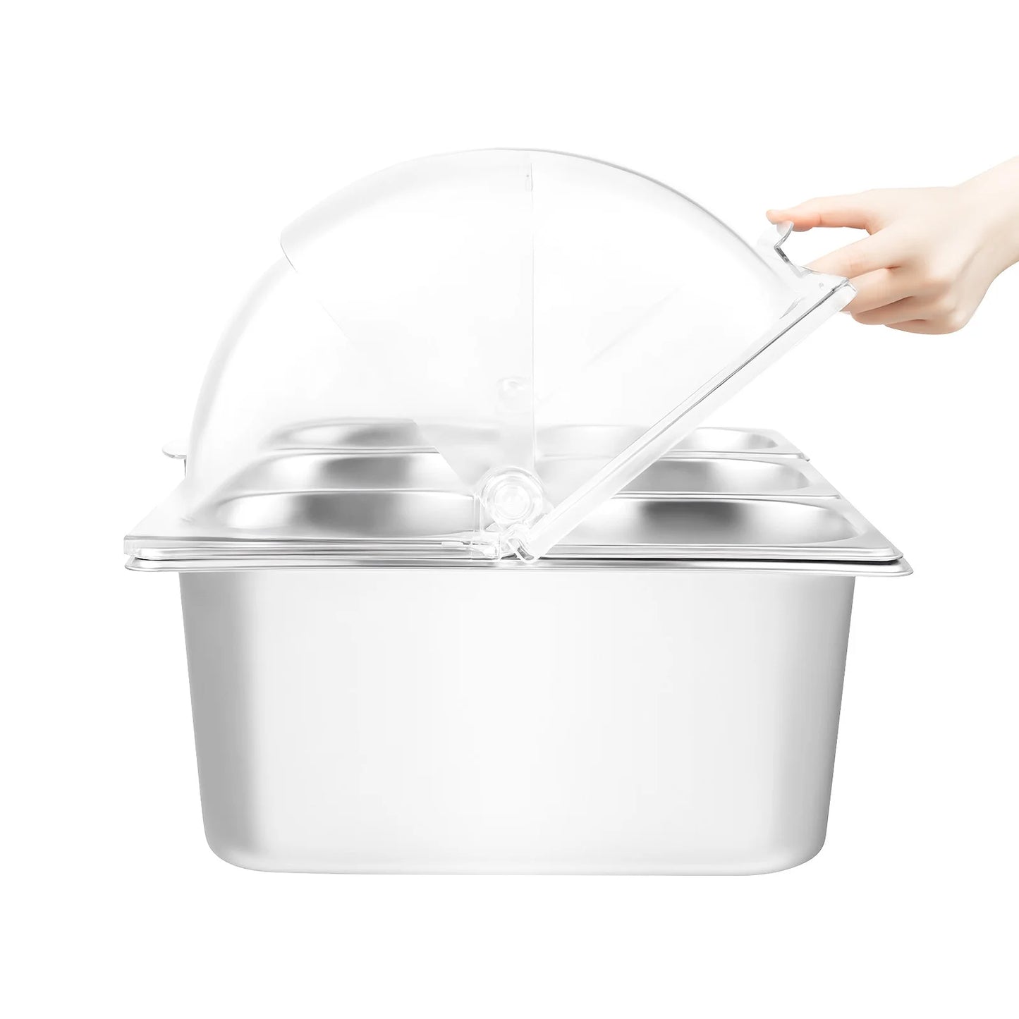 Bymaocar Countertop Condiment Dispenser Buffet Tray For Salad Dressings