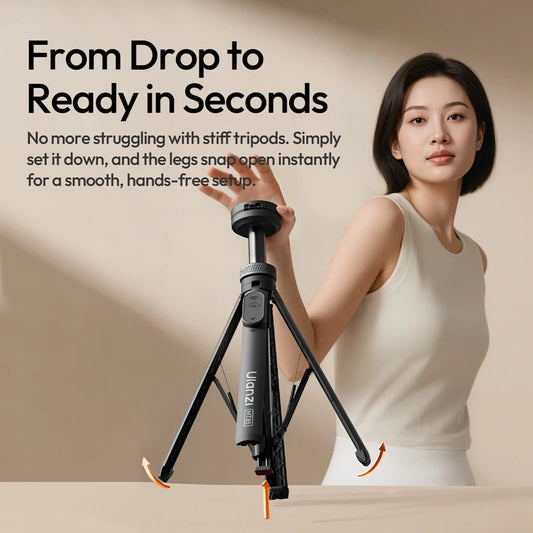 Ulanzi MT85 Automatic Phone Tripod With MagSafe Dual 10m Wireless