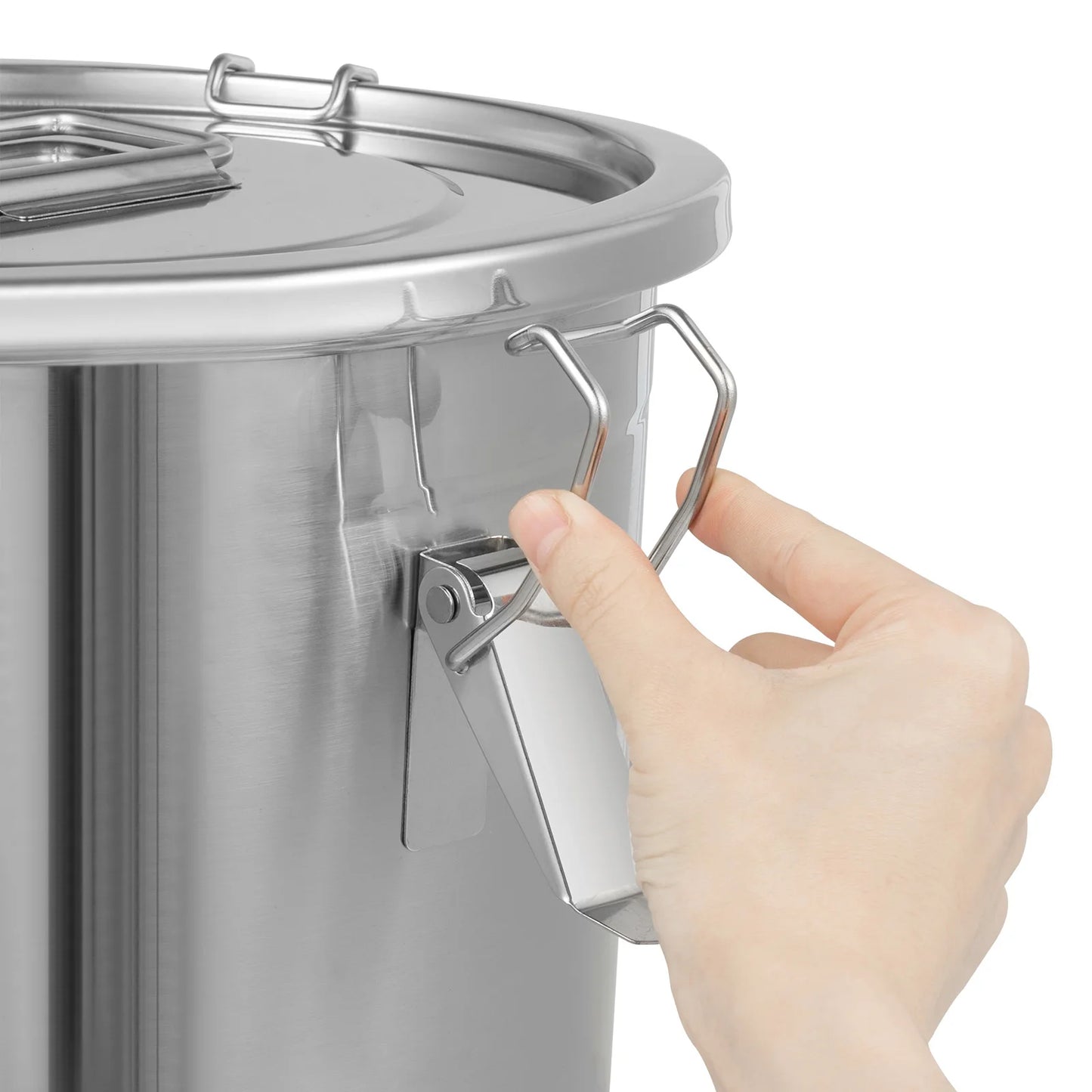 Bymaocar 304 Stainless Steel Cereal Storage Container Airtight