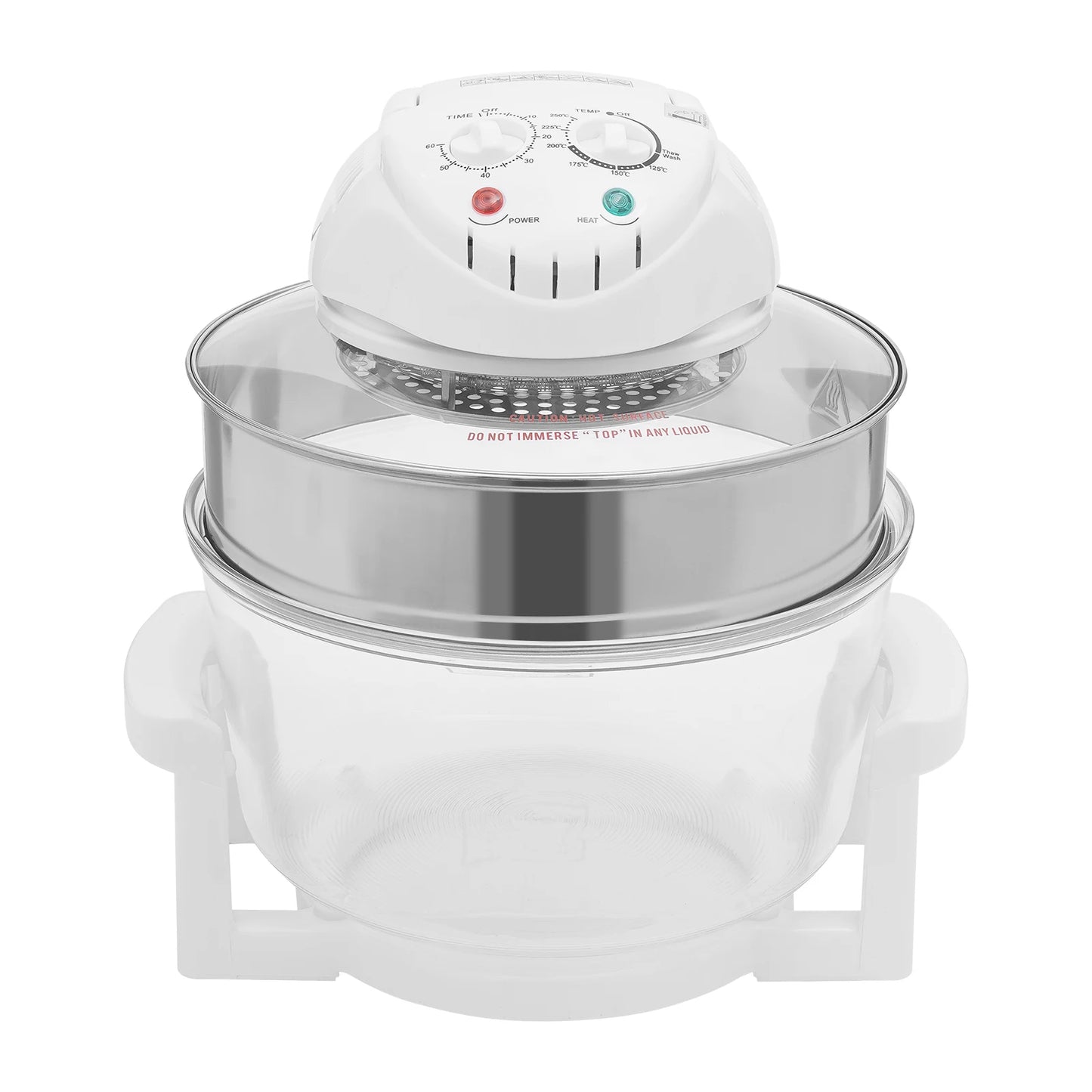 Visual Air Fryer 110V 1200 To 1400W 360 Degree Circulation