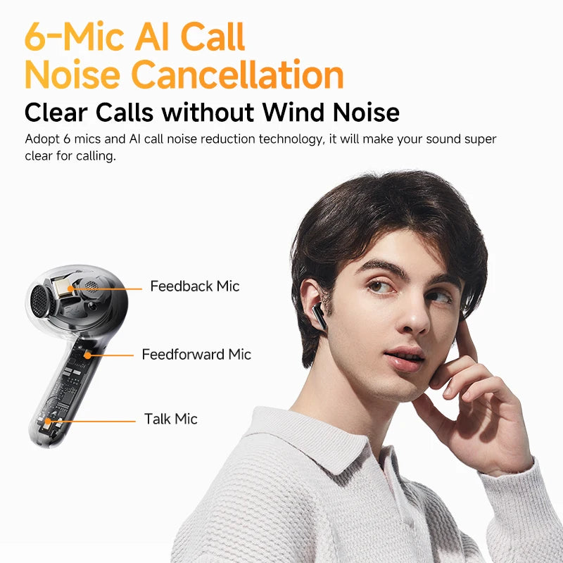 QCY HT10 AilyBuds Pro Plus ANC Wireless Earphones With LDAC