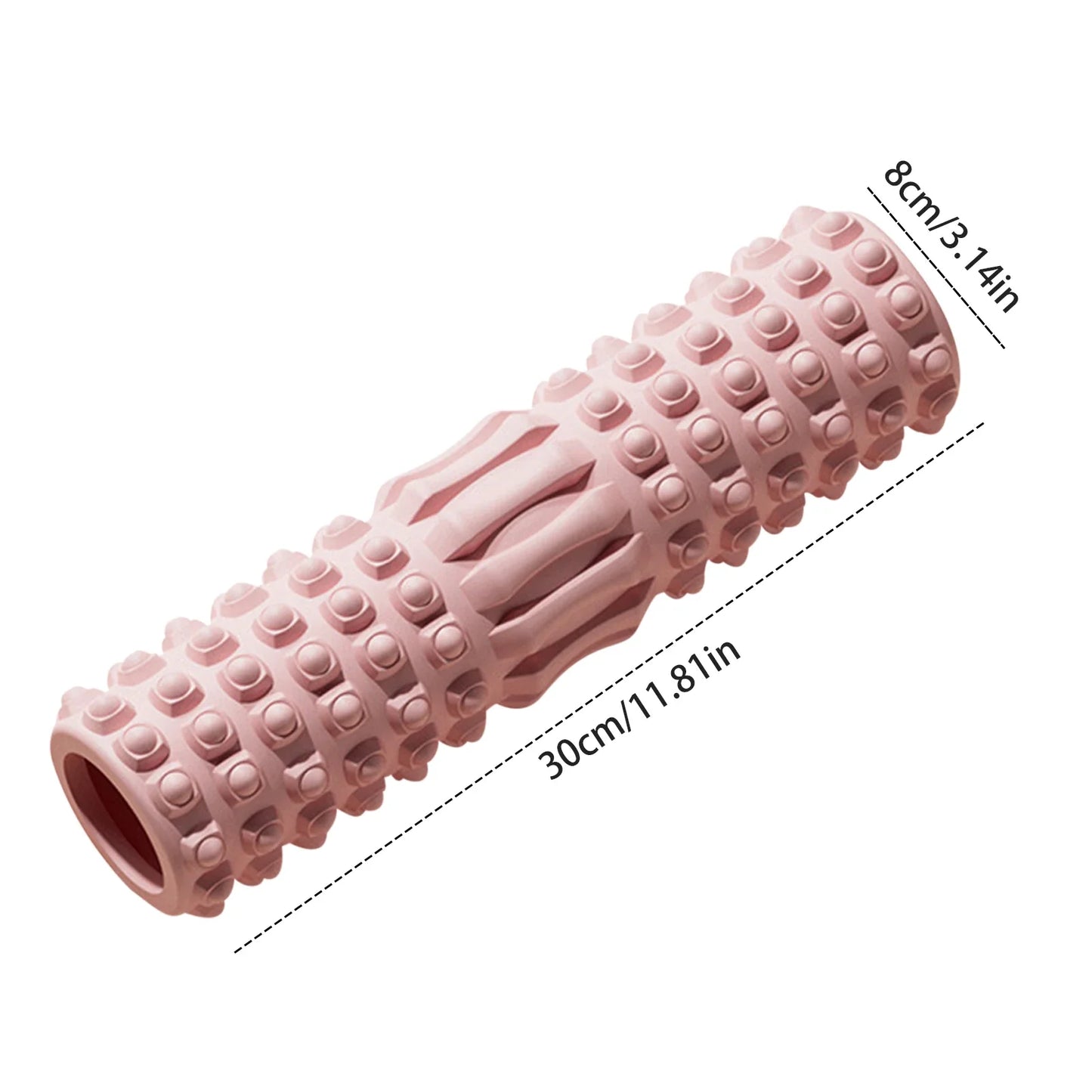 KEMOKO Foam Muscle Massage Roller For Back Pain Relief