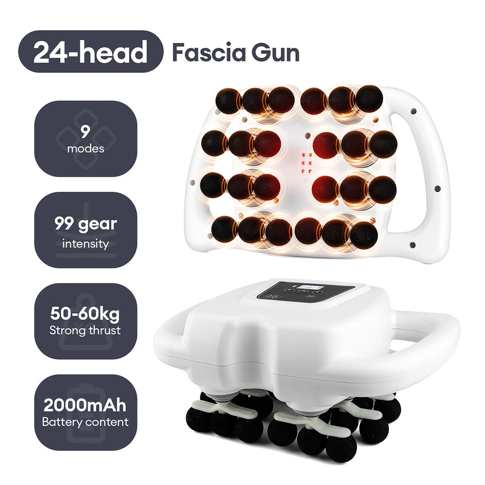 Foreverlily High Frequency Vibration Body Massage Gun Muscle Recovery Tool