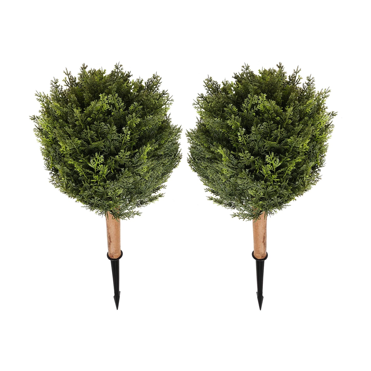Artificial Cypress Trees With Spikes For Indoor Outdoor Home Decor