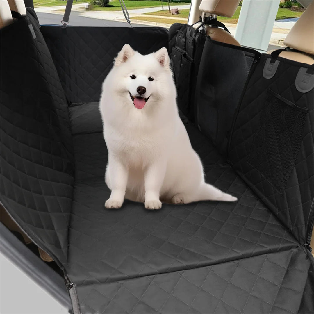 BINGOPAW Waterproof Dog Car Seat Cover Hammock Scratch Proof Back Seat Travel