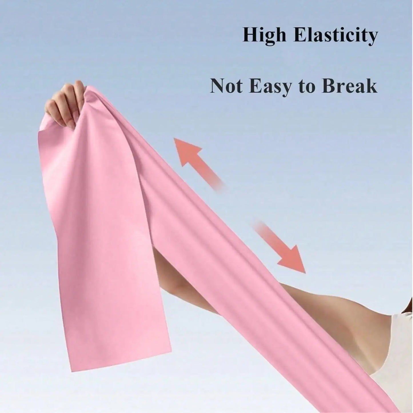 Elastic Resistance Bands For Home Gym Yoga Pilates Training