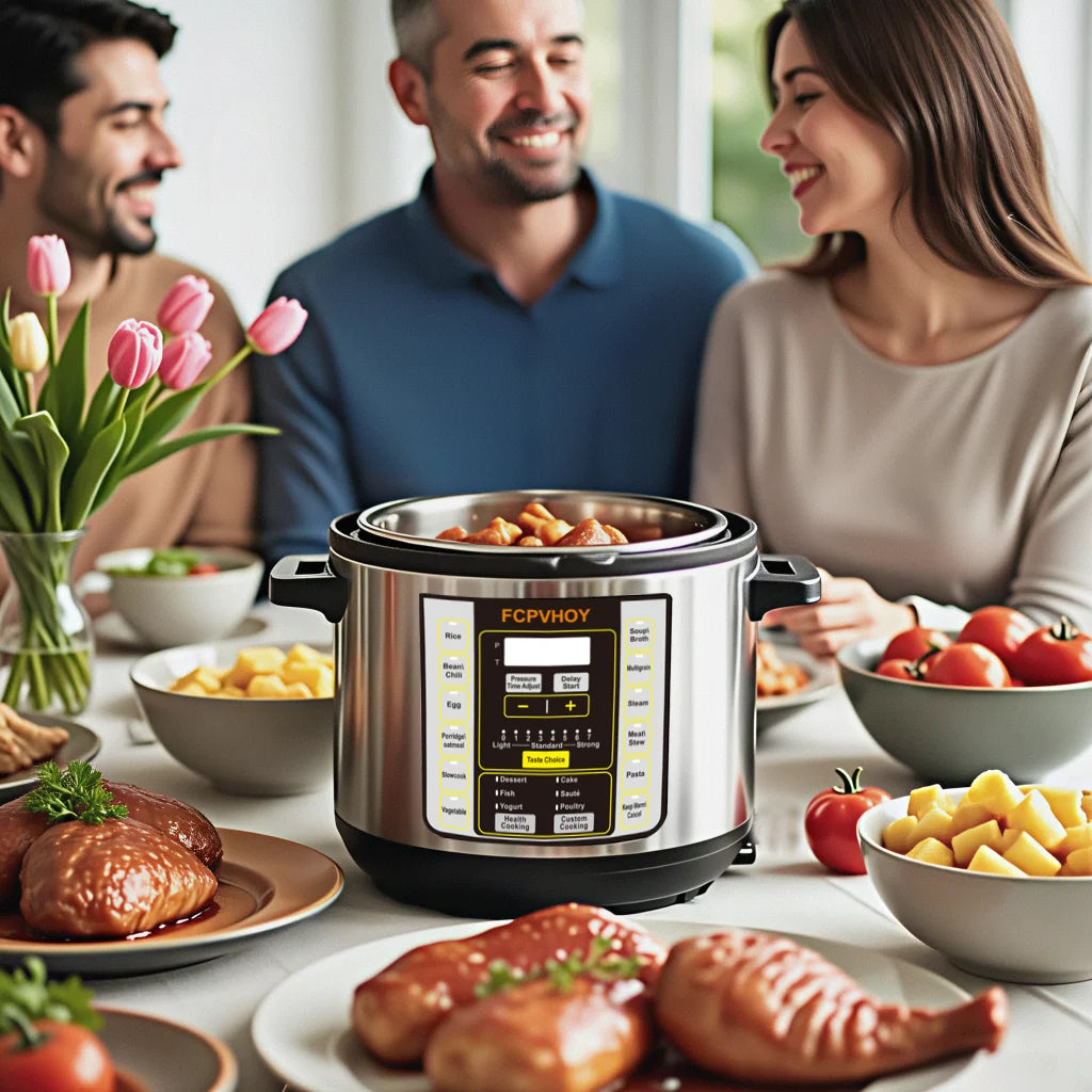 Electric Pressure Cooker 9 In 1 Stainless Steel 304 Liner
