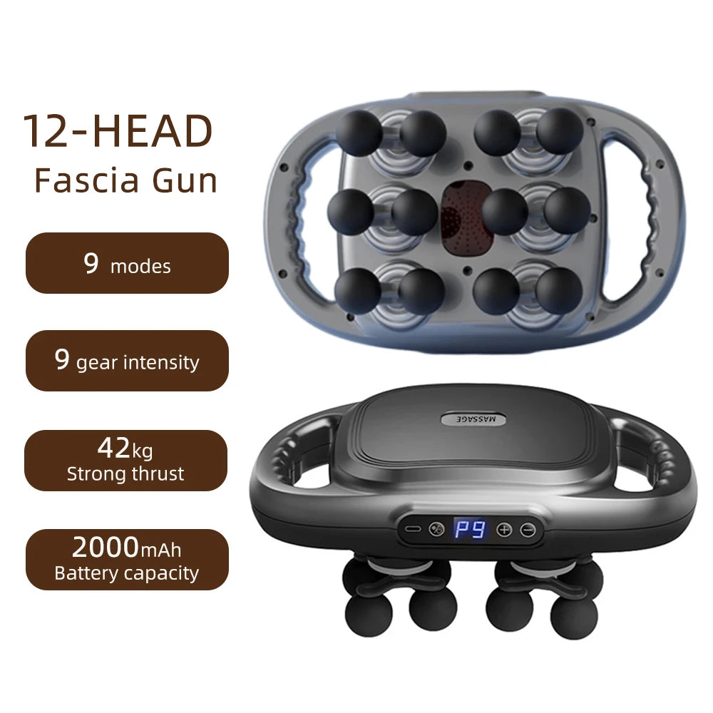 Foreverlily High Frequency Vibration Body Massage Gun Muscle Recovery Tool