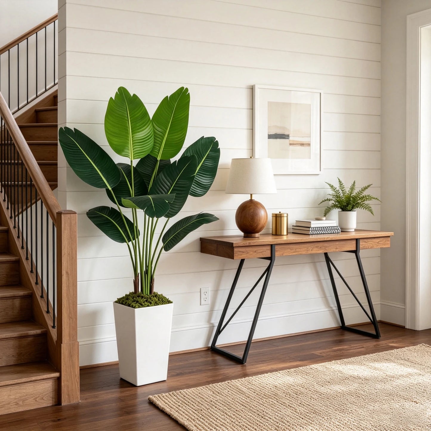 Olitree Bird of Paradise Artificial Palm Tree Indoor Home Decor