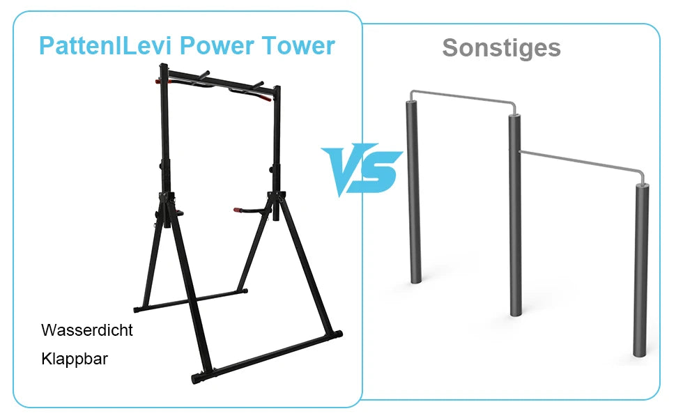 Power Tower Chin Up Dip Bar For Home Gym Equipment