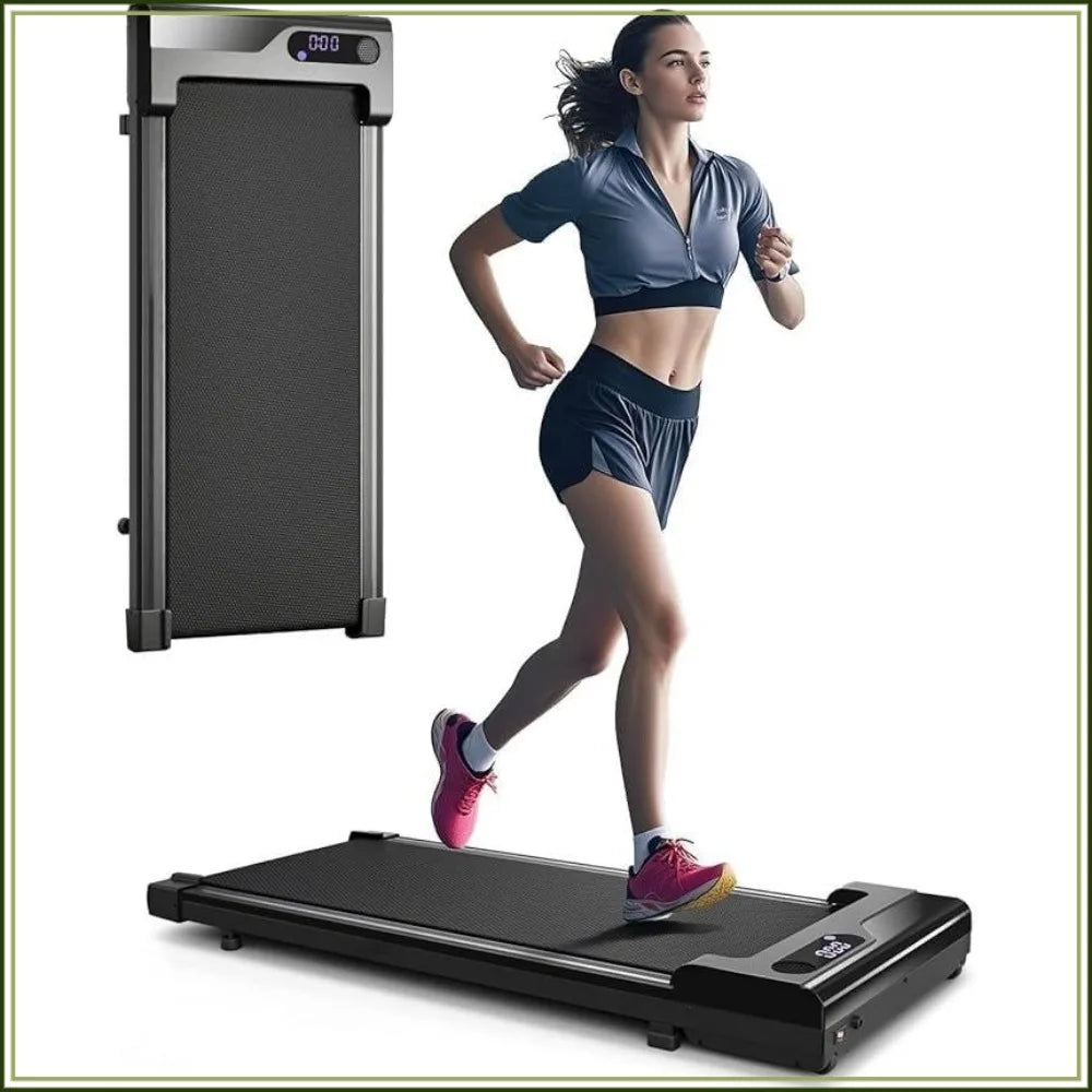 Walking Pad Treadmill For Home Under Desk Portable Quiet Compact