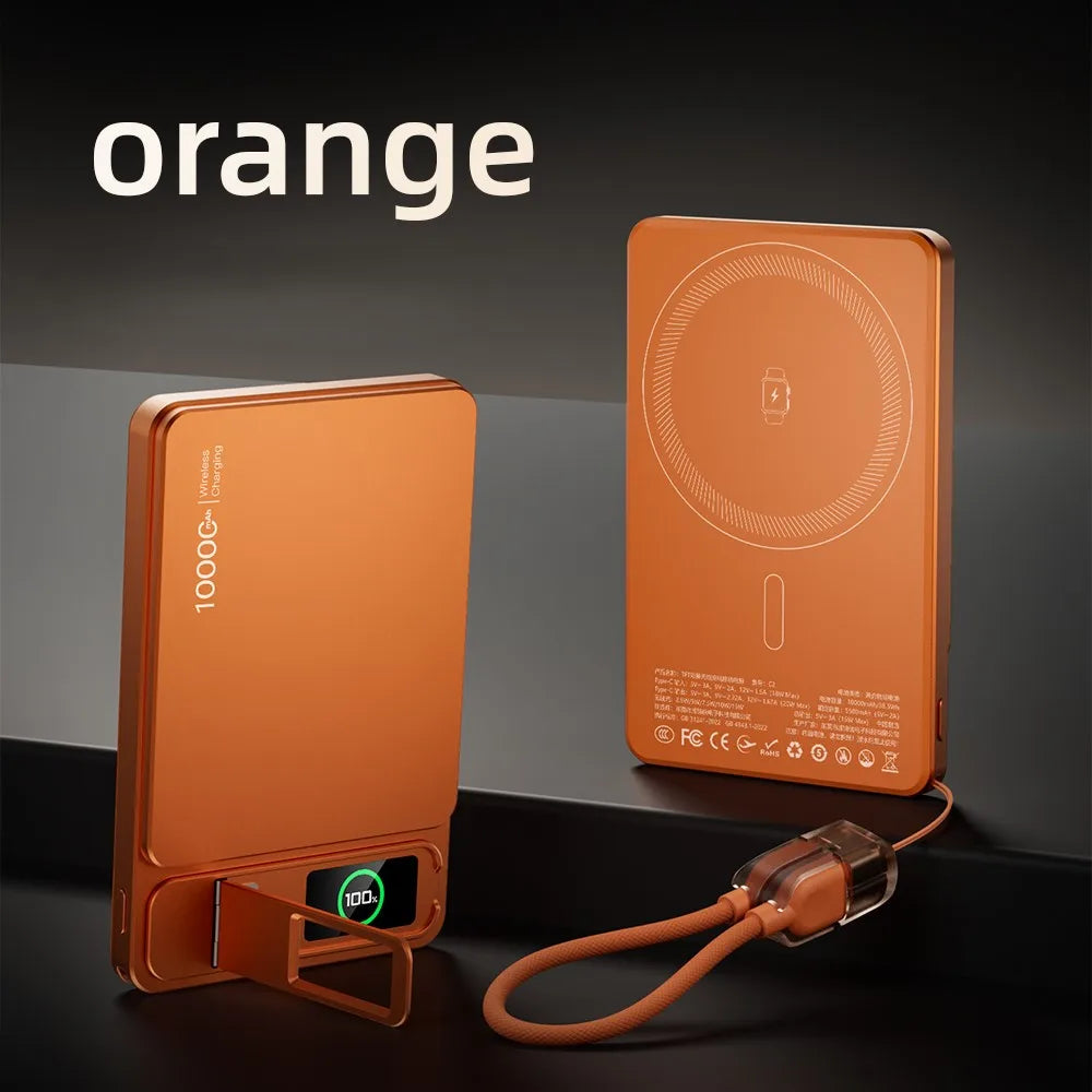 MagSafe Wireless Power Bank 20W Fast Charger With Digital Display