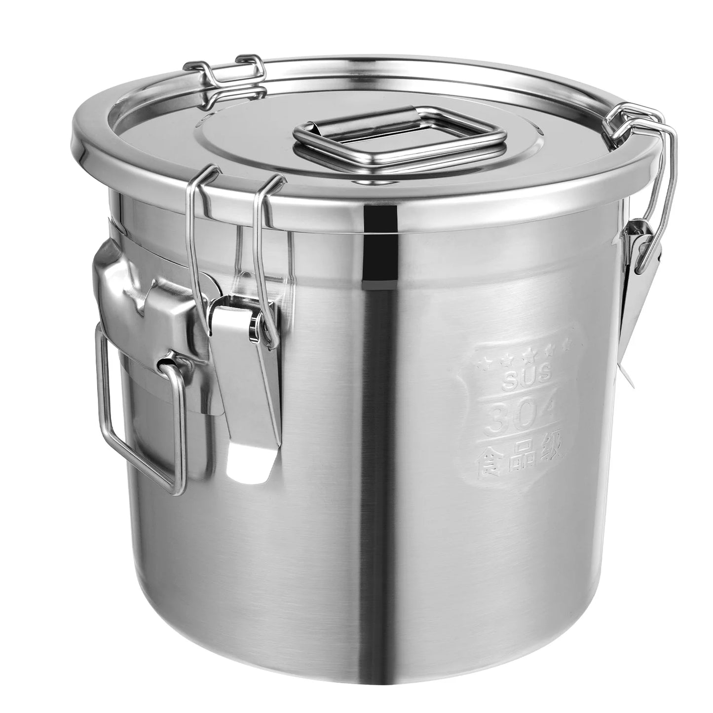 Bymaocar 304 Stainless Steel Cereal Storage Container Airtight